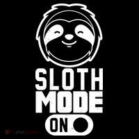 Funny Sloth Mode On Doggie Tank