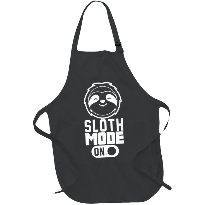 Funny Sloth Mode On Apron