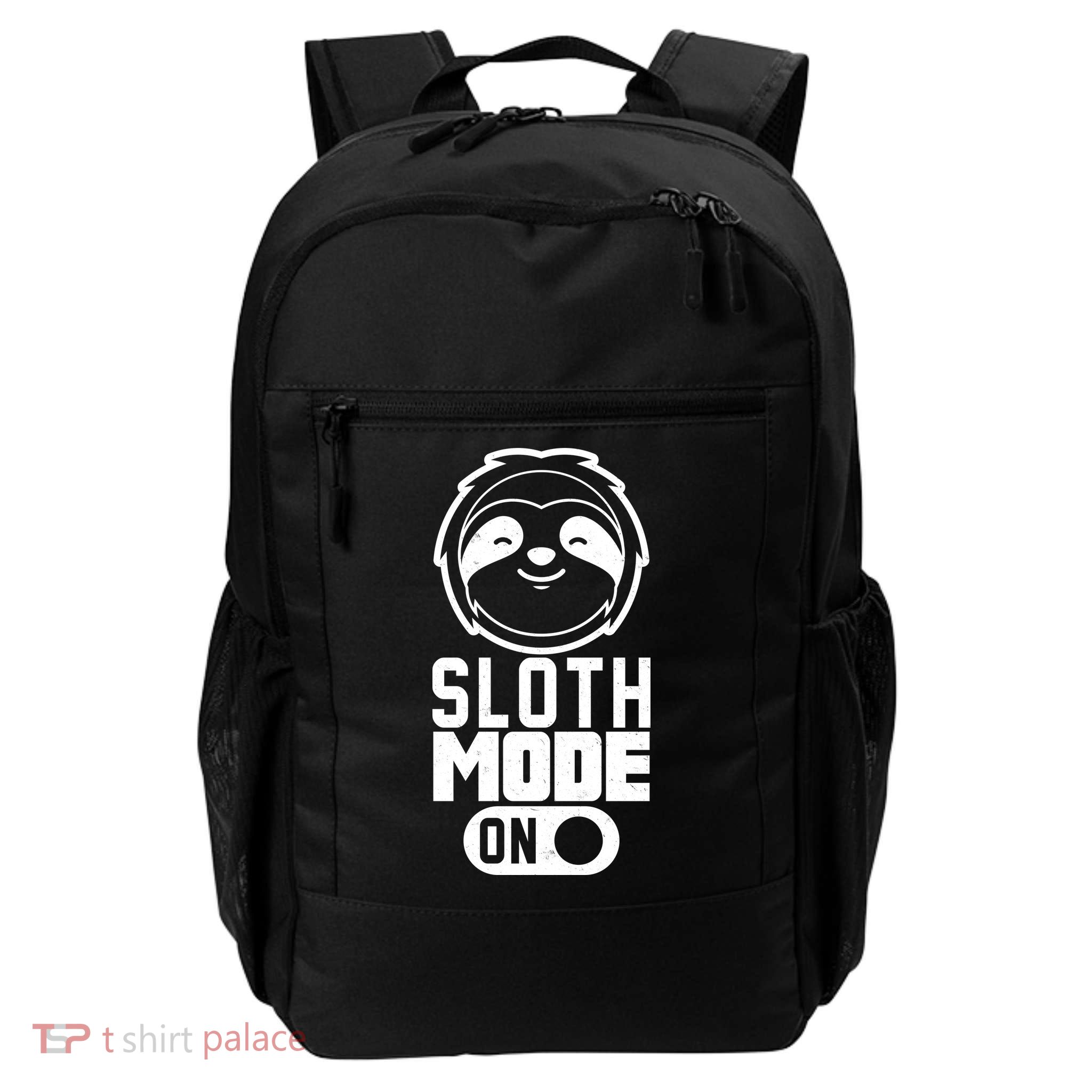 Funny Sloth Mode On Backpack