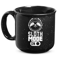 Funny Sloth Mode On 15oz Campfire Ceramic Mug