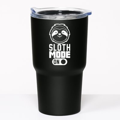 Funny Sloth Mode On Tumbler