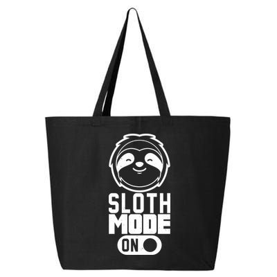 Funny Sloth Mode On 25L Jumbo Tote