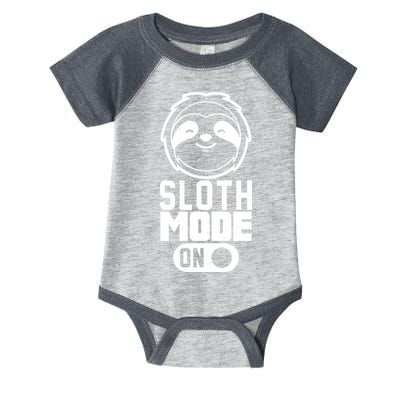 Funny Sloth Mode On Infant Baby Jersey Bodysuit
