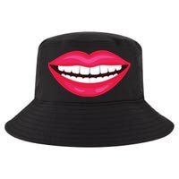 Funny Smile Lips Cool Comfort Performance Bucket Hat