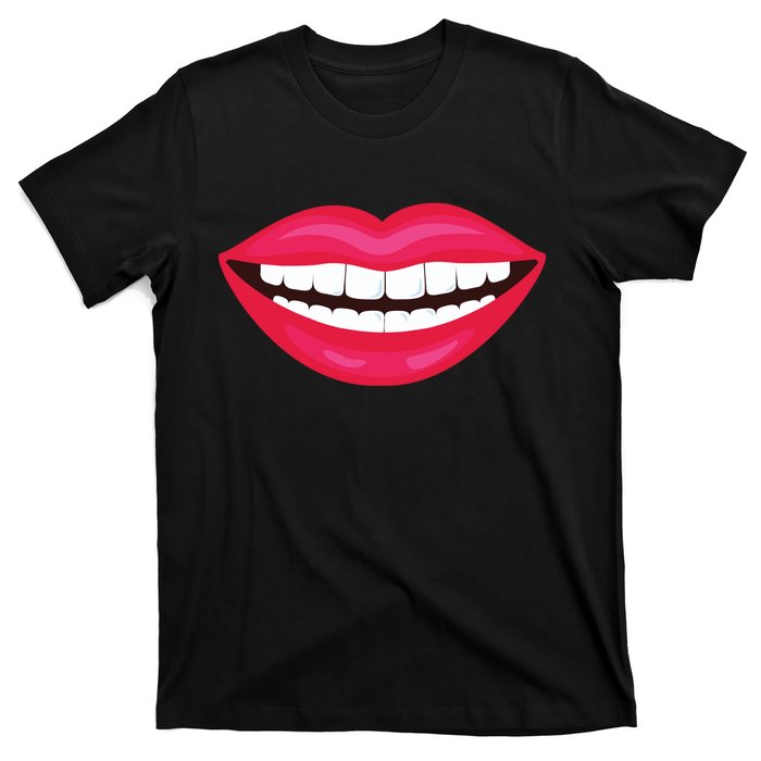 Funny Smile Lips T-Shirt