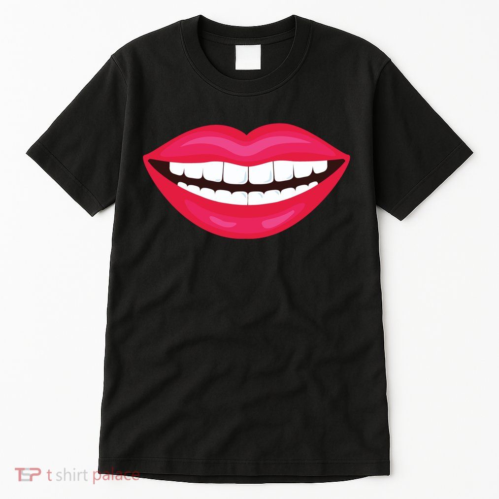 Funny Smile Lips Tall T-Shirt