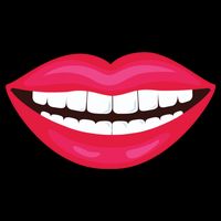 Funny Smile Lips Bucket Hat