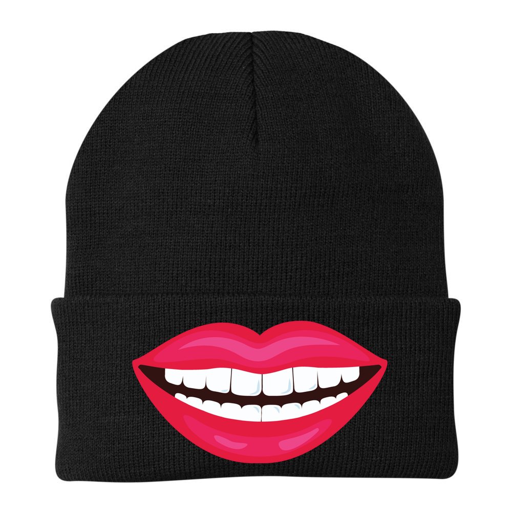 Funny Smile Lips Beanie