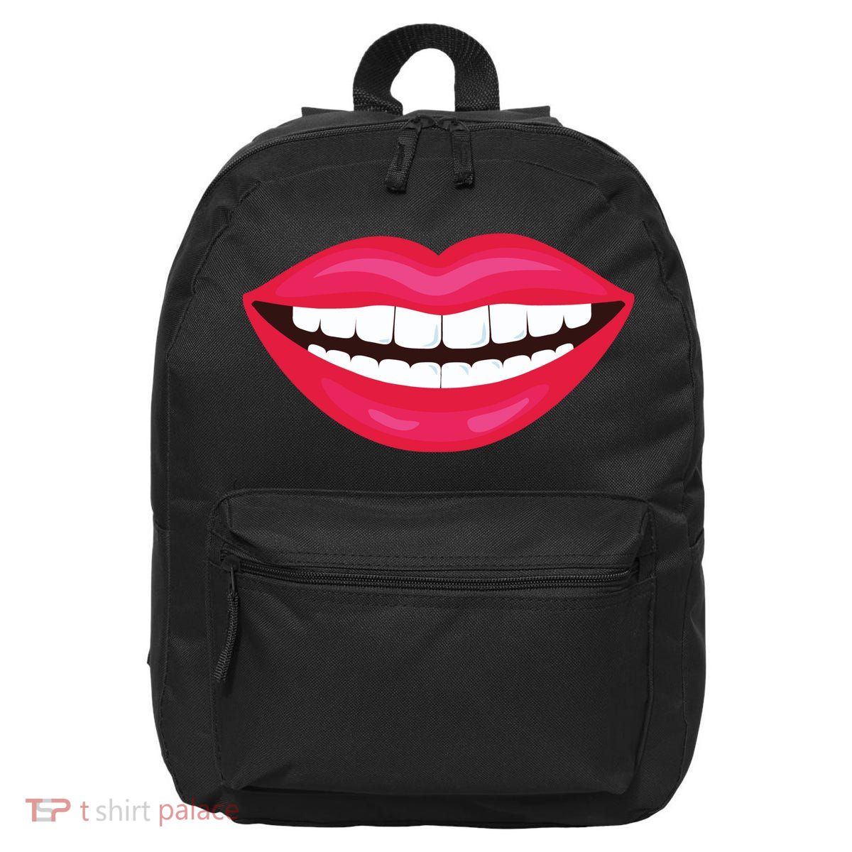 Funny Smile Lips 16 in Basic Backpack