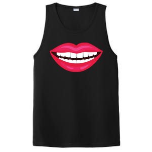 Funny Smile Lips PosiCharge Competitor Tank