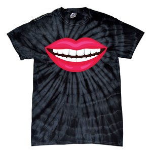 Funny Smile Lips Tie-Dye T-Shirt