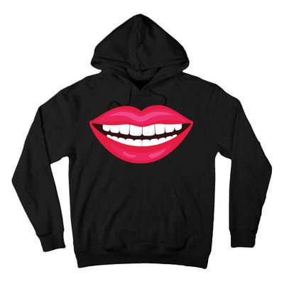 Funny Smile Lips Tall Hoodie