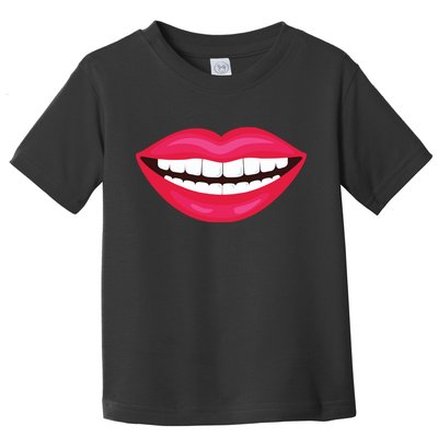 Funny Smile Lips Toddler T-Shirt