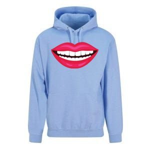 Funny Smile Lips Unisex Surf Hoodie