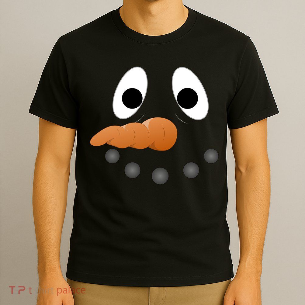 Funny Snowman Face T-Shirt