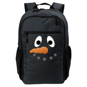 Funny Snowman Face Daily Commute Backpack