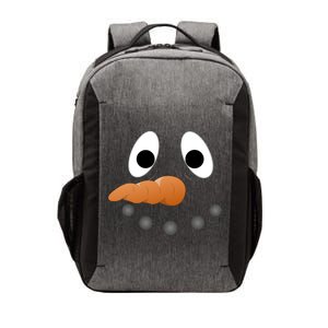 Funny Snowman Face Vector Backpack