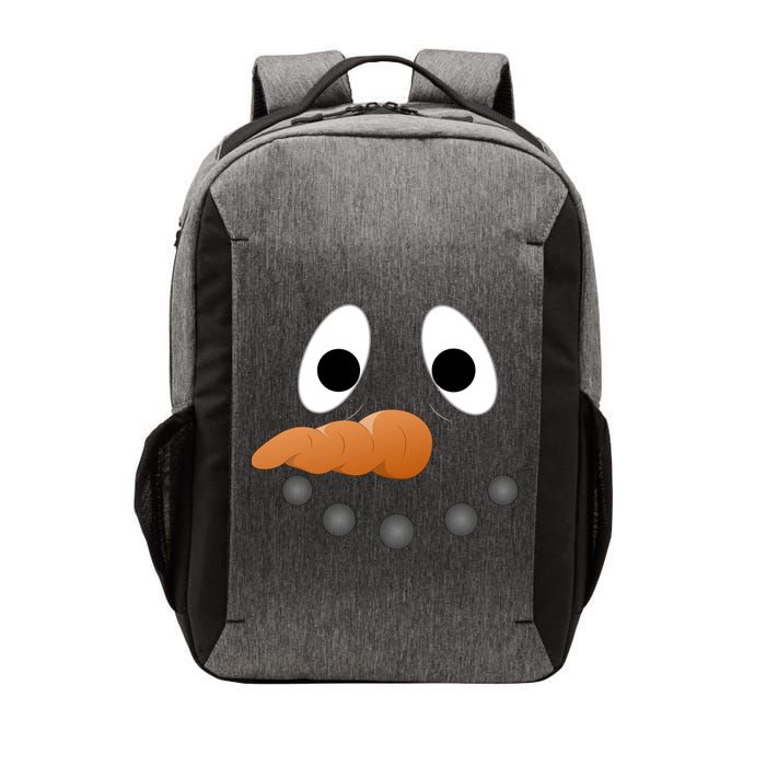 Funny Snowman Face Vector Backpack