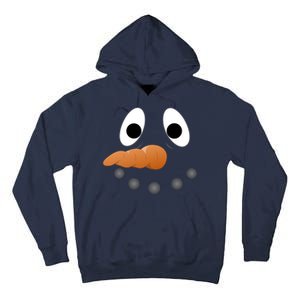 Funny Snowman Face Tall Hoodie