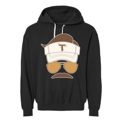 Funny Soccer Coach Garment-Dyed Fleece Hoodie