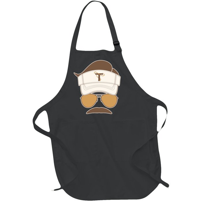 Funny Soccer Coach Full-Length Apron With Pockets