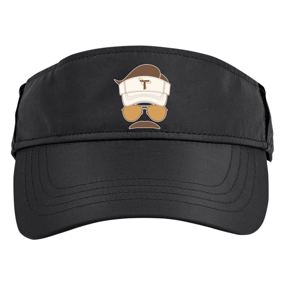 Funny Soccer Coach Adult Drive Performance Visor