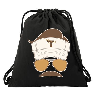 Funny Soccer Coach Drawstring Bag