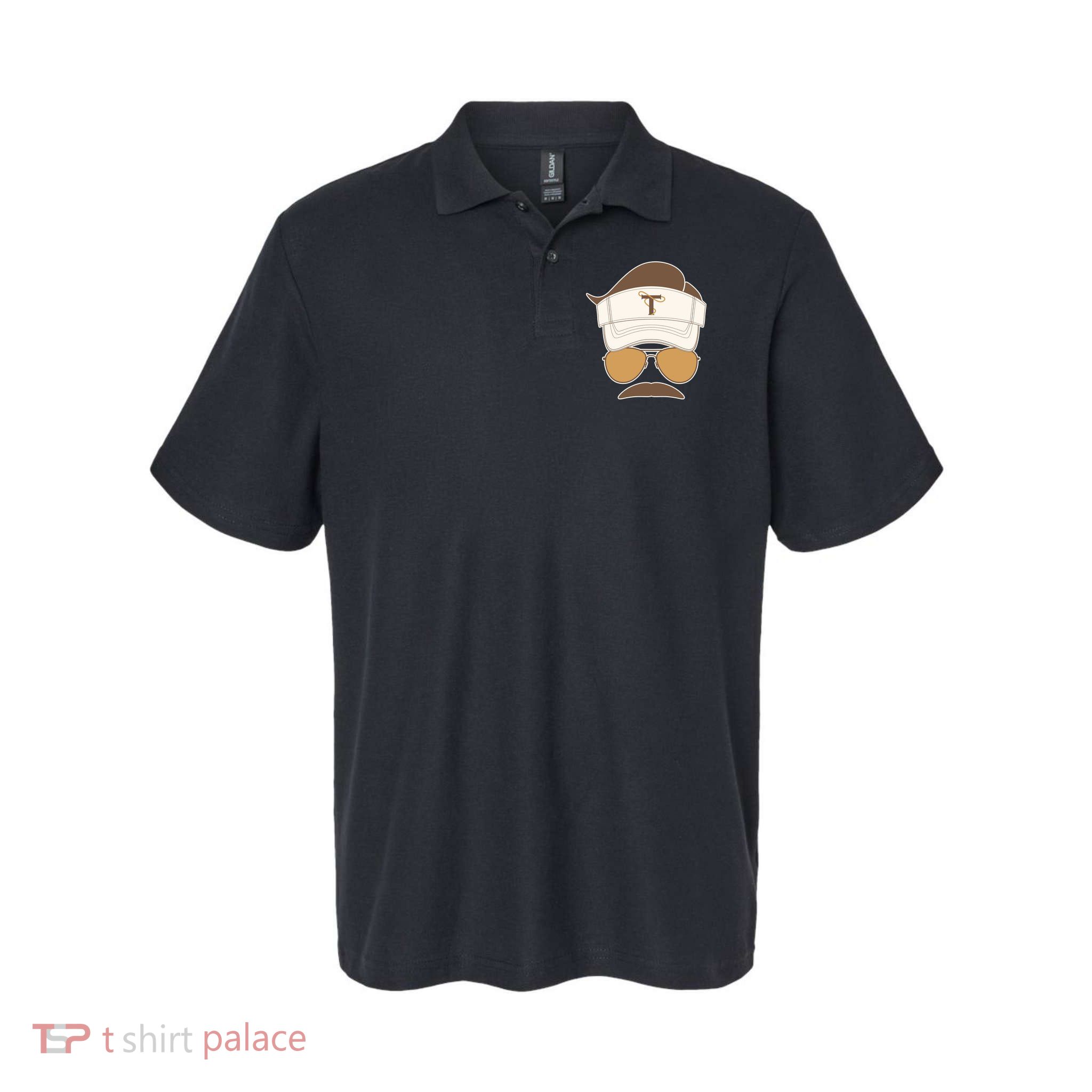 Funny Soccer Coach Polo