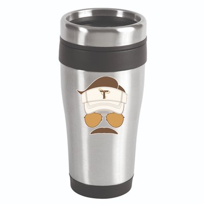 Funny Soccer Coach 16oz Travel Tumbler