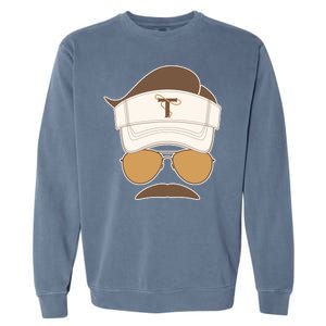 Funny Soccer Coach Garment-Dyed Sweatshirt