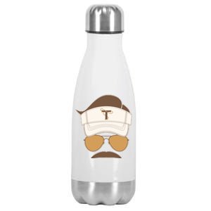 Funny Soccer Coach Stainless Steel Insulated Water Bottle