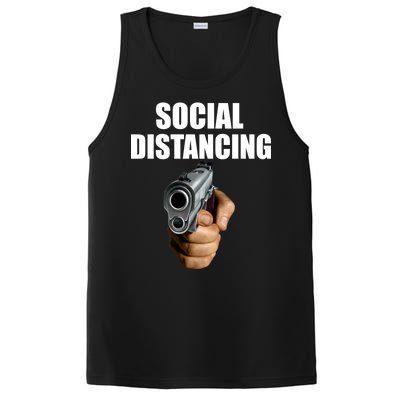 Funny Social Distancing Gun PosiCharge Competitor Tank