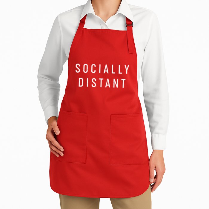 Funny Socially Distant  Apron