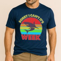 Funny Sorry I Can't It's Shark Week Performance Shirt