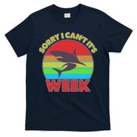Funny Sorry I Can't It's Shark Week T-Shirt