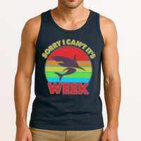 Funny Sorry I Can't It's Shark Week Tank Top