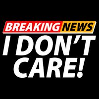 Funny Spoof Meme Breaking News I Don't Care Wool Snapback Cap