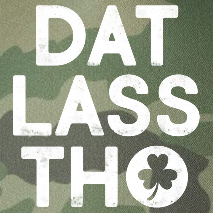 Funny St. Patrick's Day - Dat Lass Tho Legacy Tie Dye Trucker Hat
