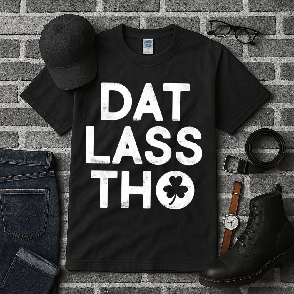 Funny St. Patrick's Day - Dat Lass Tho Tall T-Shirt