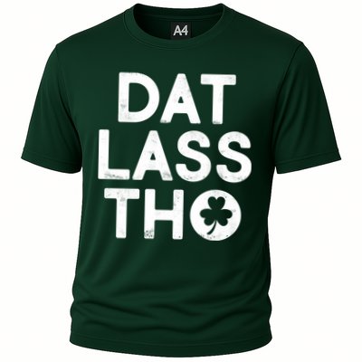 Funny St. Patrick's Day - Dat Lass Tho Performance Shirt