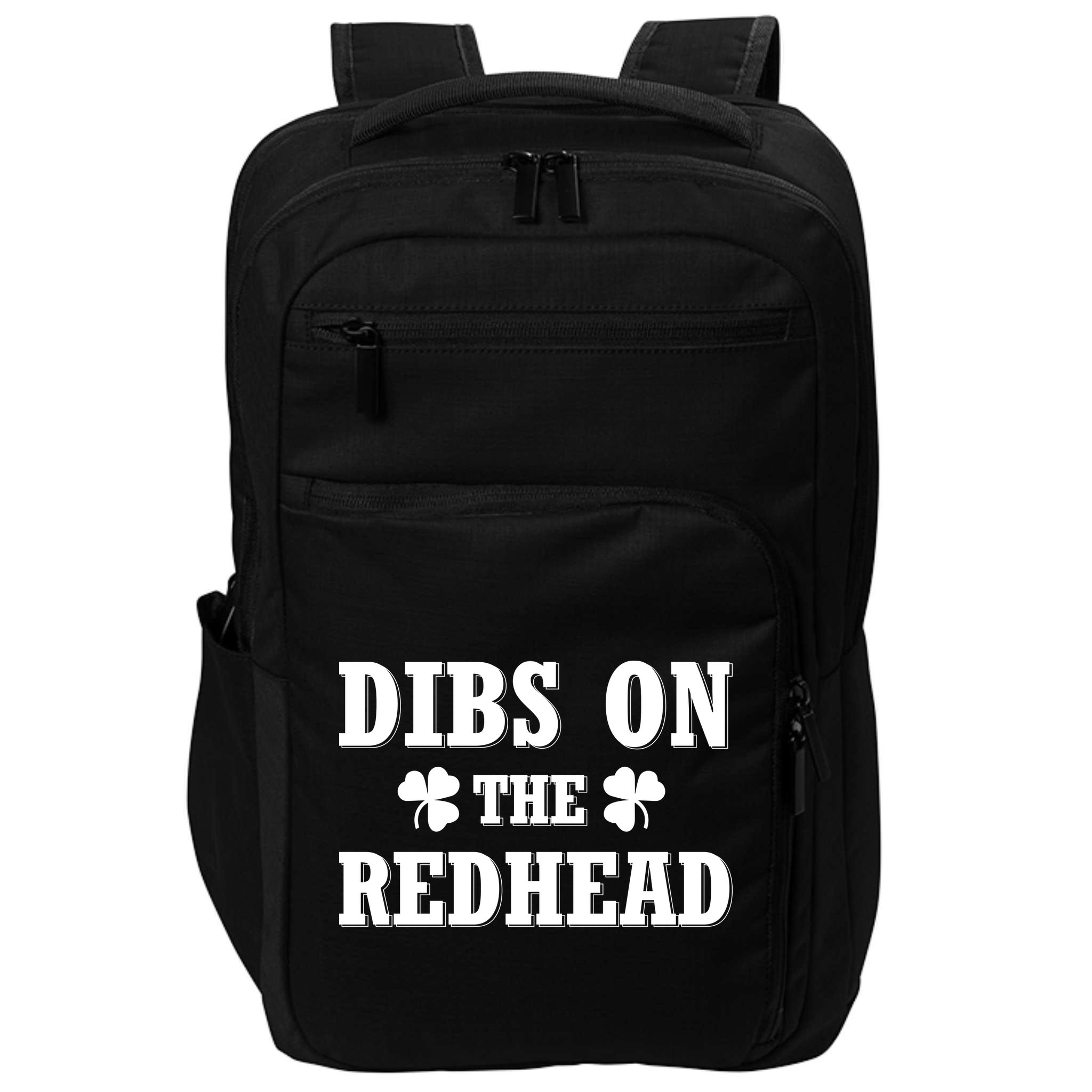 Funny St. Patrick's Day - Dibs On The Redhead Impact Tech Backpack