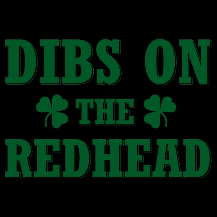 Funny St. Patrick's Day - Dibs On The Redhead 16oz Travel Tumbler