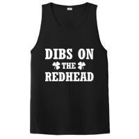 Funny St. Patrick's Day - Dibs On The Redhead PosiCharge Competitor Tank