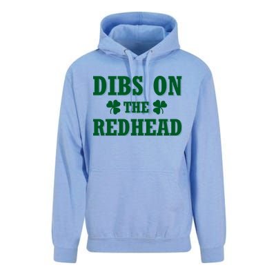 Funny St. Patrick's Day - Dibs On The Redhead Unisex Surf Hoodie