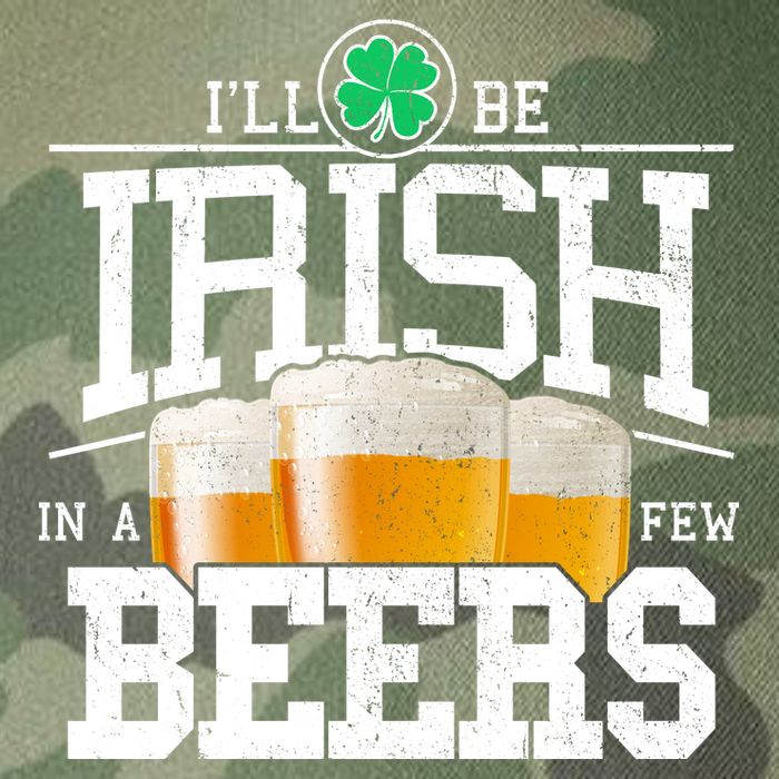 Funny St Patricks Day - I'll Be Irish In A Few Beers Legacy Tie Dye Trucker Hat