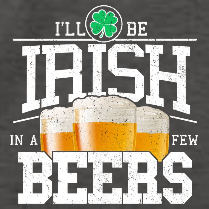 Funny St Patricks Day - I'll Be Irish In A Few Beers Vector Backpack
