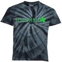 Funny St Patrick's Day 0 Percent Zero Percent Irish Kids Tie-Dye T-Shirt