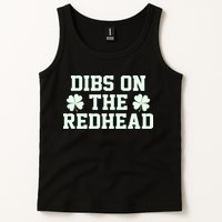 Funny St Patrick's Day Dibs On The Redhead Tank Top
