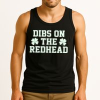 Funny St Patrick's Day Dibs On The Redhead Tank Top