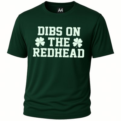 Funny St Patrick's Day Dibs On The Redhead Performance Shirt